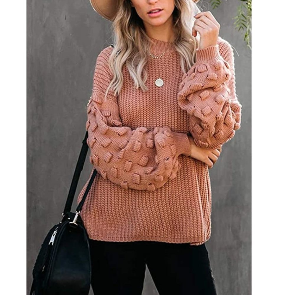 ANNIKA Bubble Knit Sweater